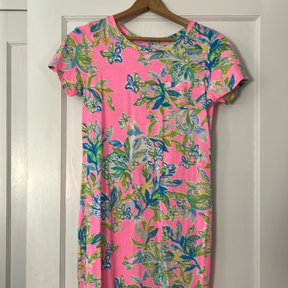 Lily Pulitzer Pink T-shirt Dress